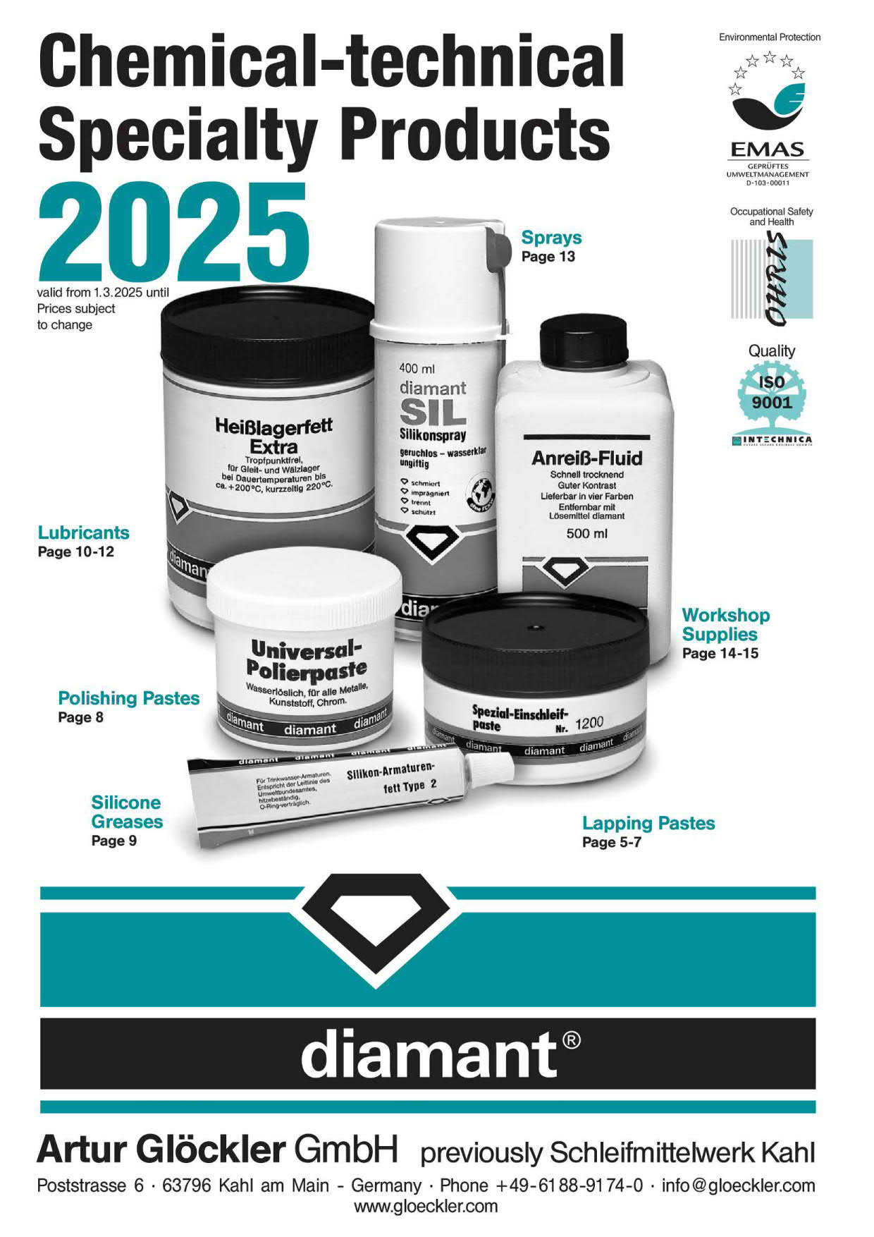 Gloeckler Catalog diamant - english